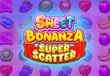 Слот Sweet Bonanza Super Scatter в Rox Casino